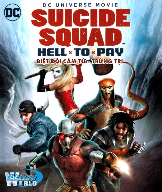 B4603. Suicide Squad Hell to Pay 2019 - Biệt Đội Cảm Tử: Trừng Trị 2D25G (DTS-HD MA 5.1) 